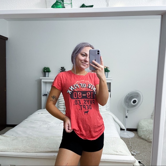 PINK Victoria's Secret Tops - 3/$20⚡️ Pink Victoria’s Secret Phys Ed T-Shirt